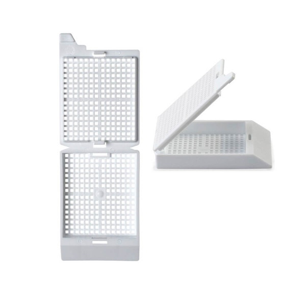 One Piece Biopsy Cassette, white